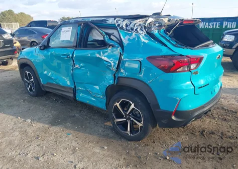 2021 Chevrolet Trailblazer Fwd Rs from USA, damaged, VIN KL79MTSL2MB178374